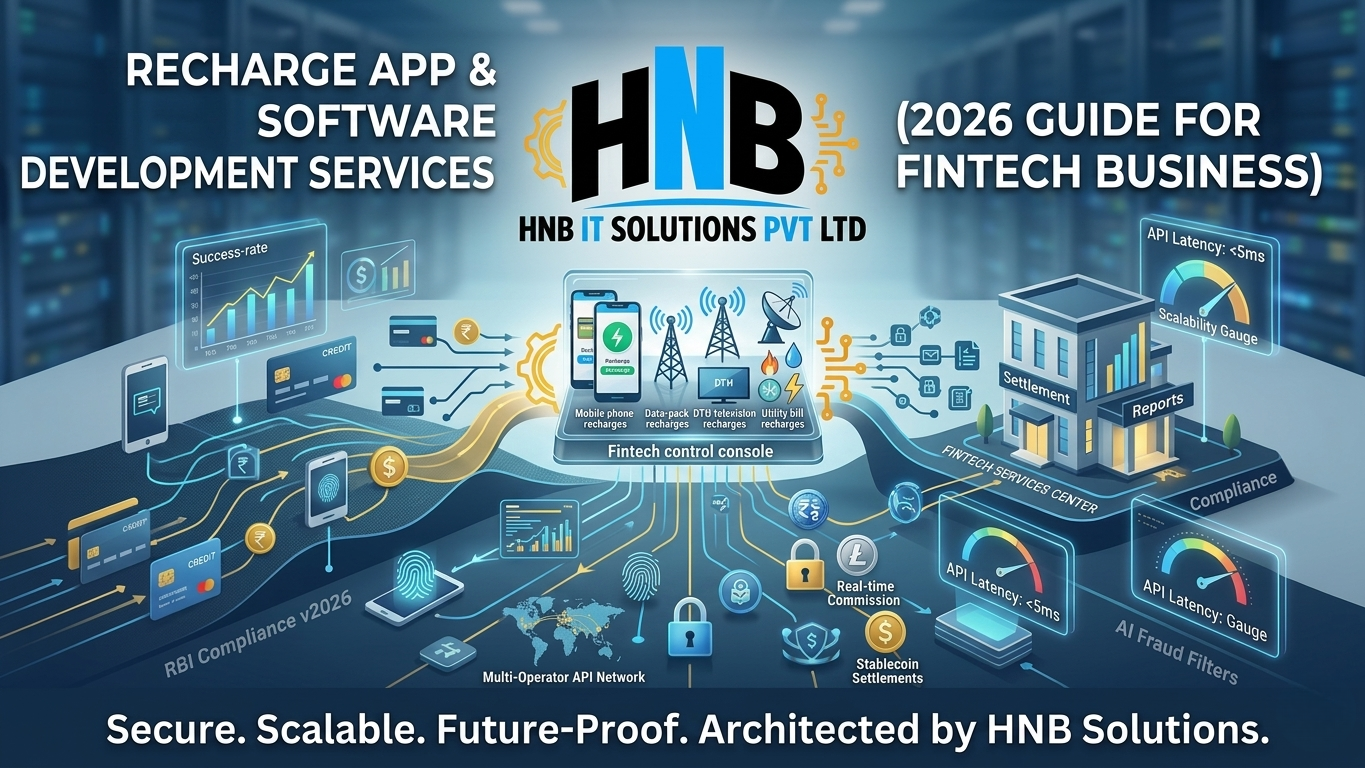 Recharge App & Software Development Services (2026 Guide for Fintech Business)
