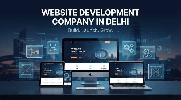 Website Development Company in Delhi: Build a Professional Website for Your Business